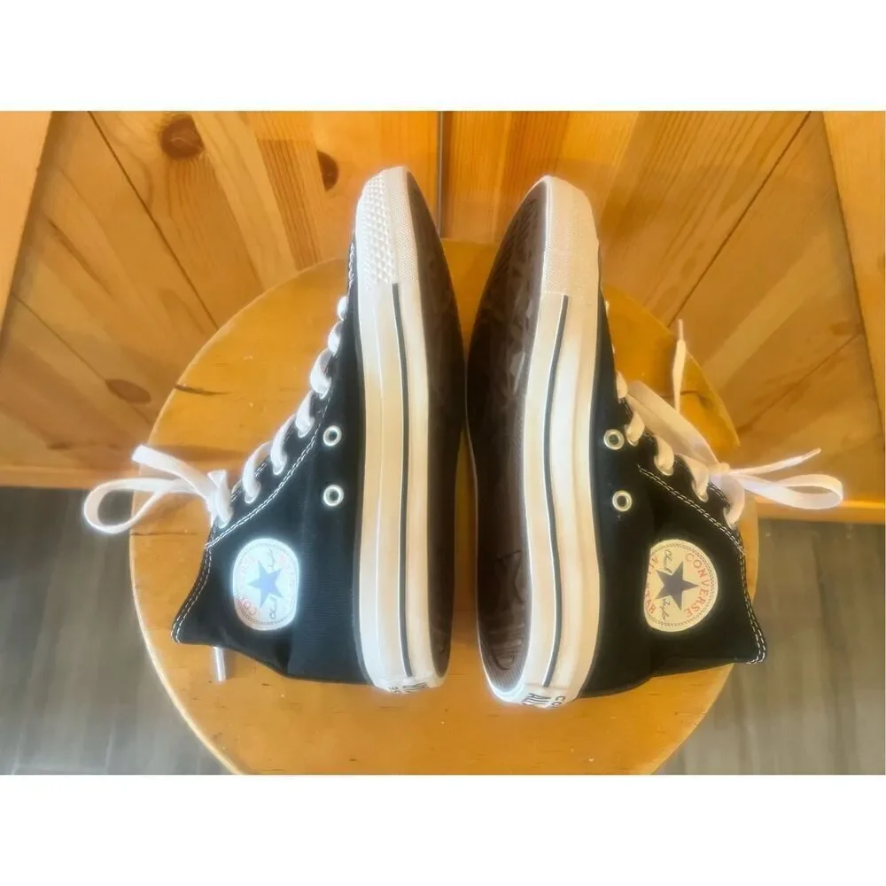 Converse all-star, high tops, black Justin Bieber, women’s size 5.5 NWOT